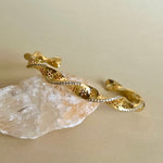 Selian | Gold Plated Bangle