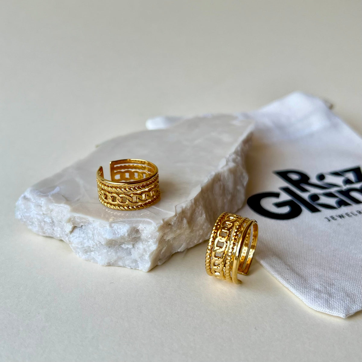 Rabiza | Gold Plated Ring