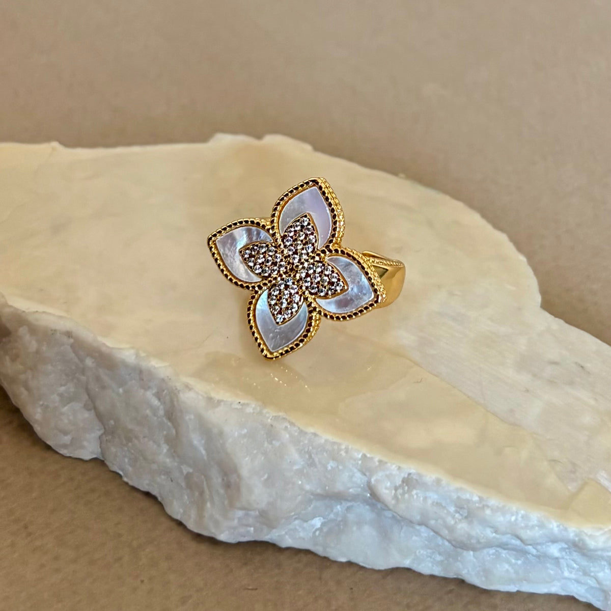 Arvelis 02 | Gold Plated Ring