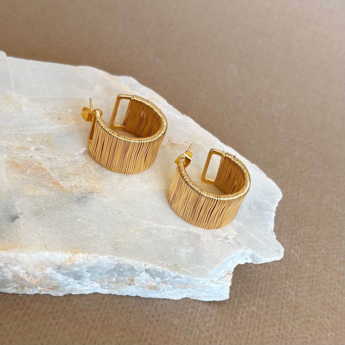 Amuled | Gold Plated Earrings
