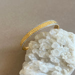 Nova | Gold Plated Bangle
