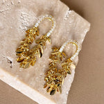 Oslo 02 | Gold Plated Earrings