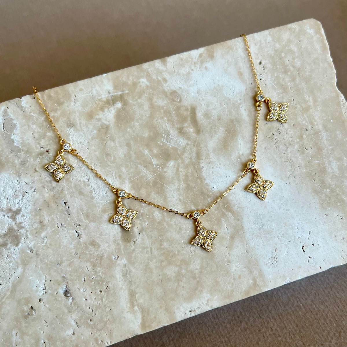 Rosan 02 | Gold Plated Necklace