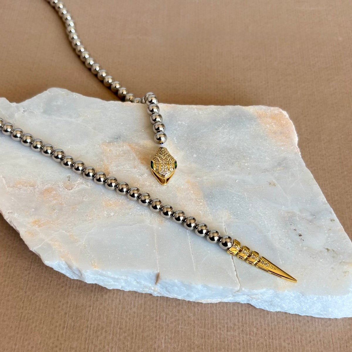 Python | Gold Plated Necklace