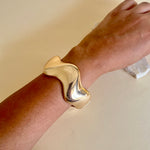 Ondulando 11 | Gold Plated Bangle