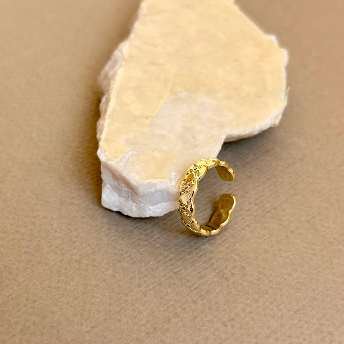 Belvin | Gold Plated Ring