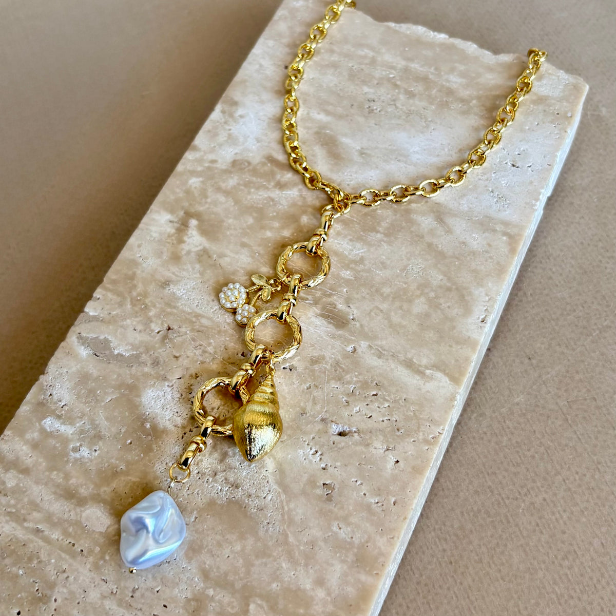 Signature 37 | Gold Plated Necklace