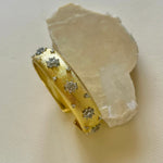 Mother of Pearl 02 | Gold Plated Bangle