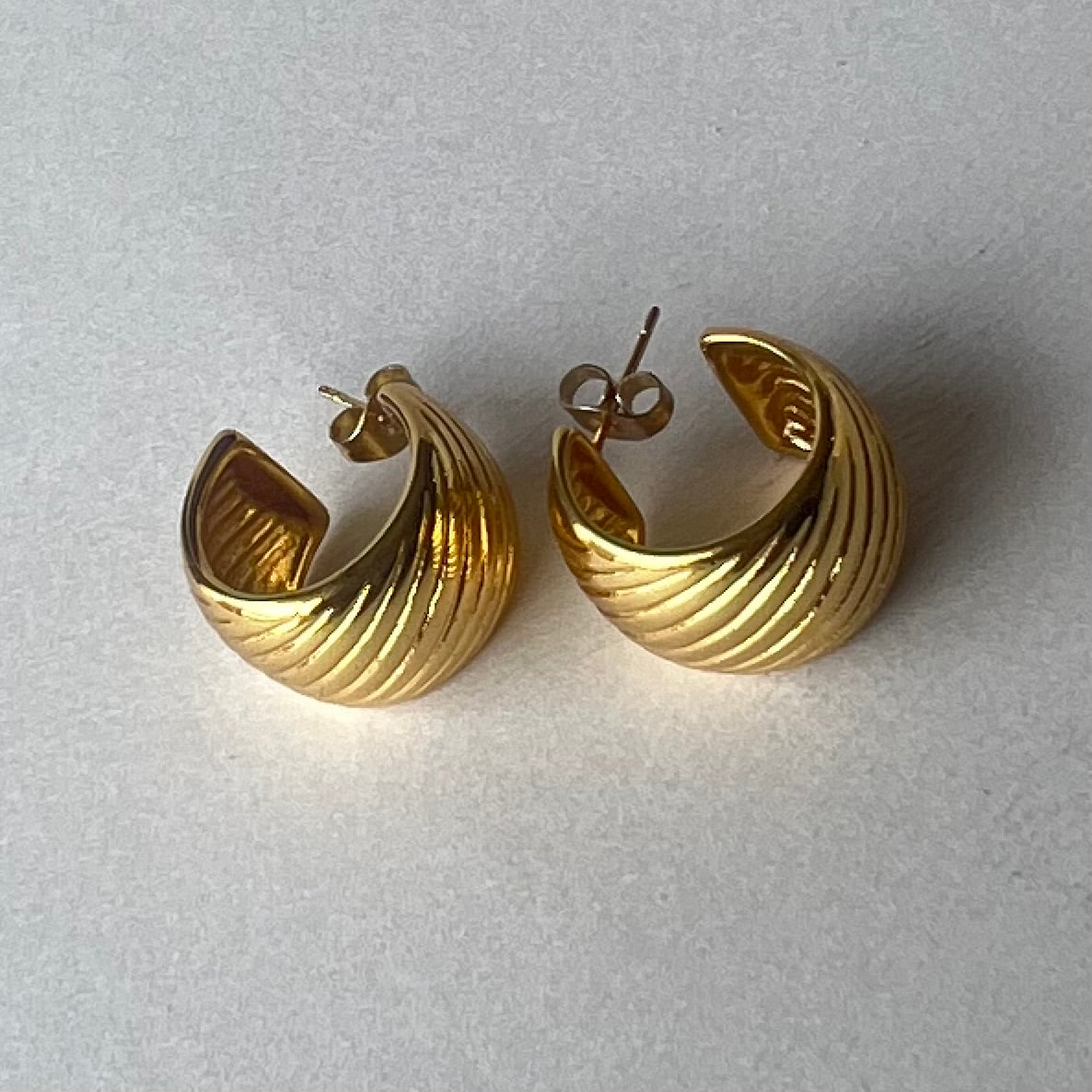 Lumaca | Gold Plated Earrings
