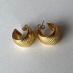 Lumaca | Gold Plated Earrings
