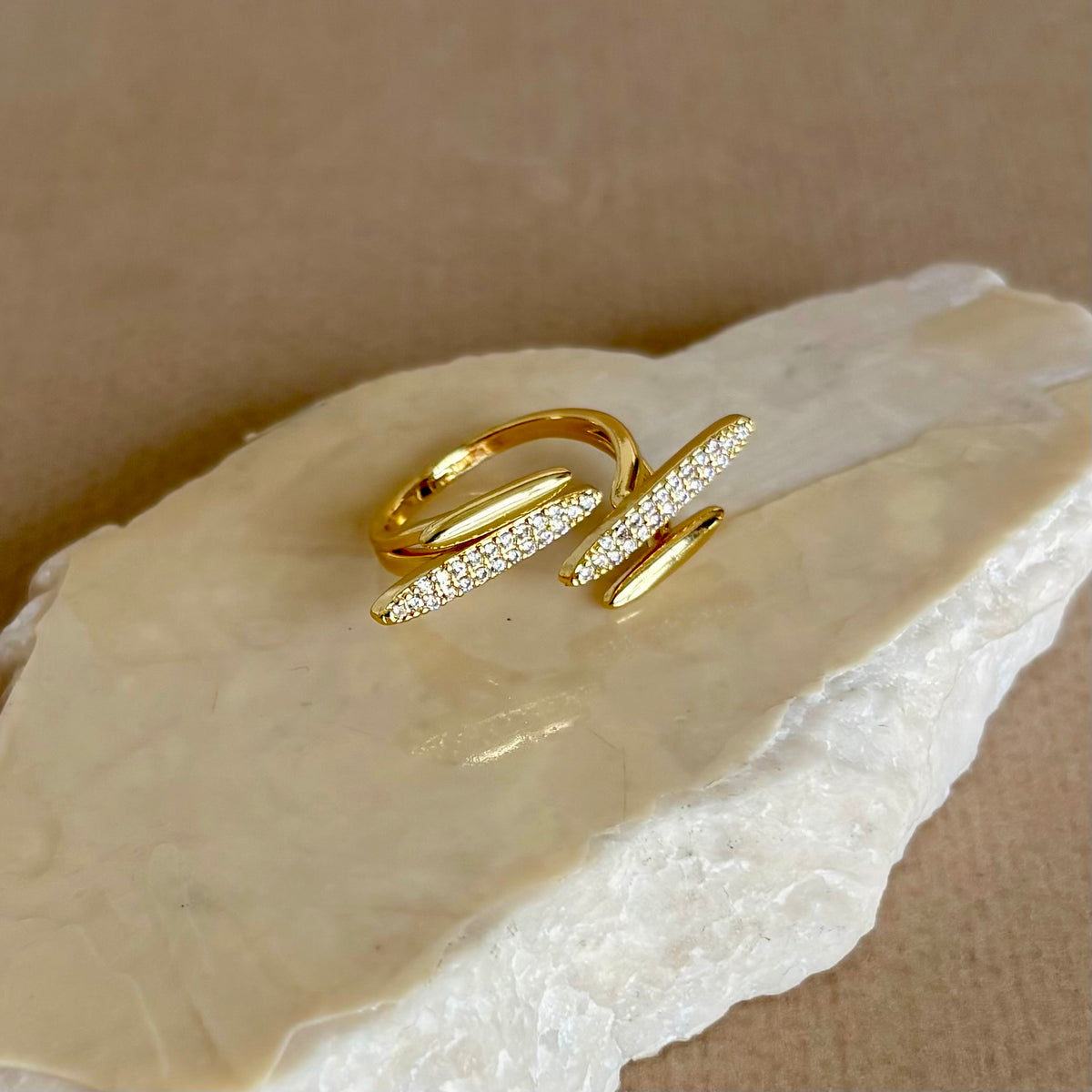 Gavielle | Gold Plated Ring