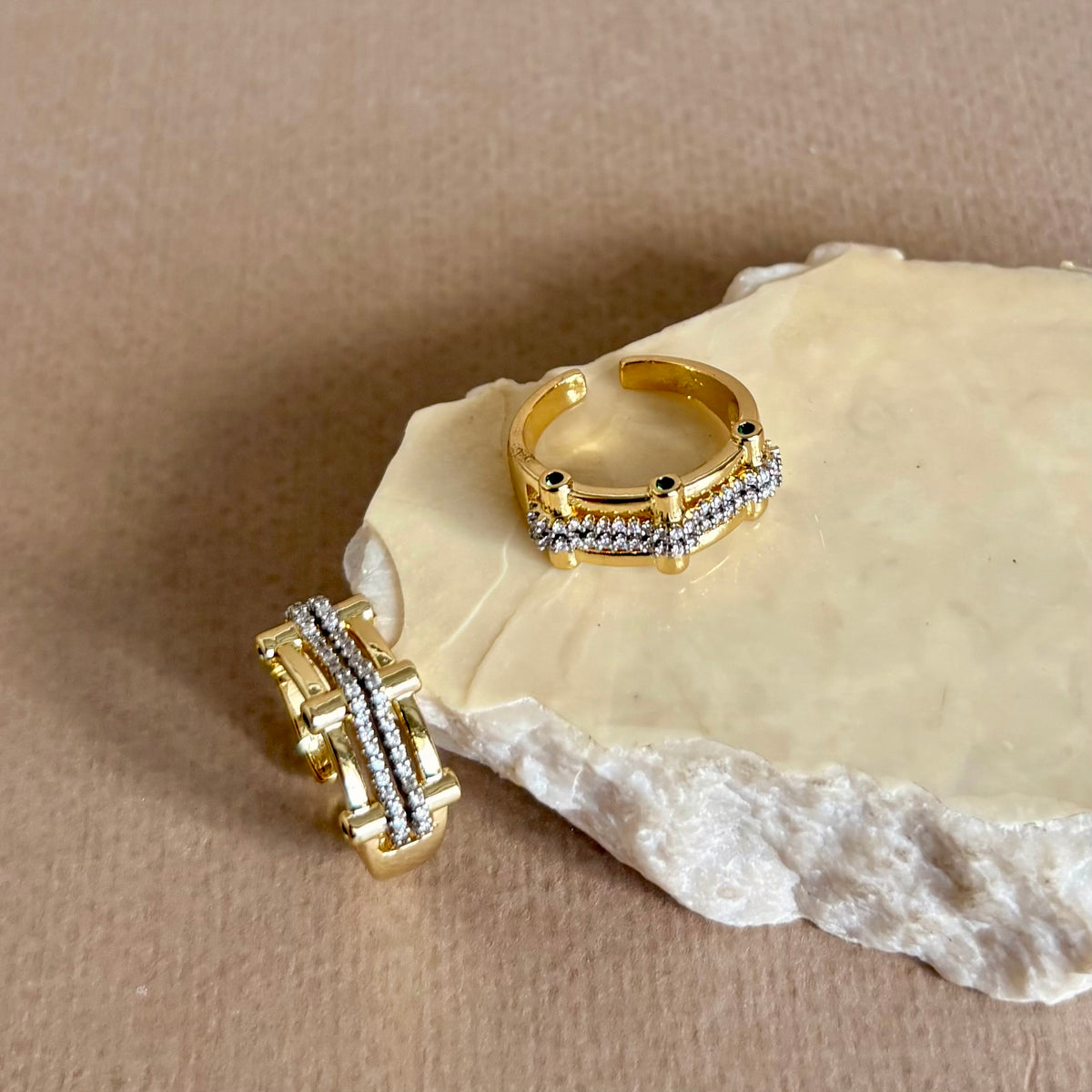 Greenz | Gold Plated Ring