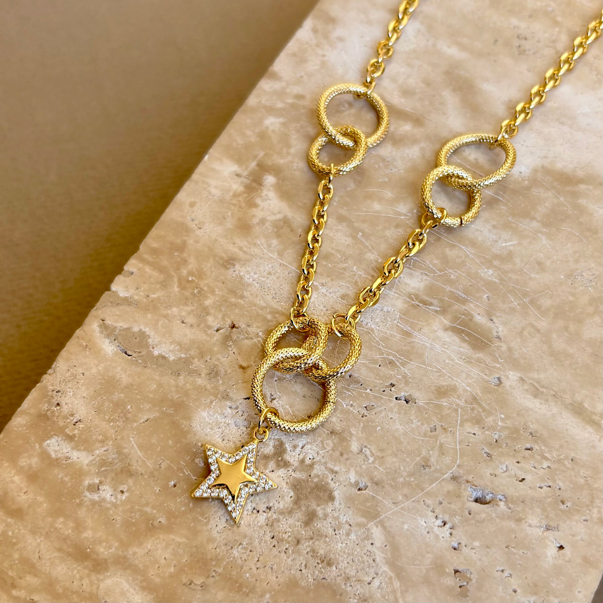 Delvra | Gold Plated Necklace