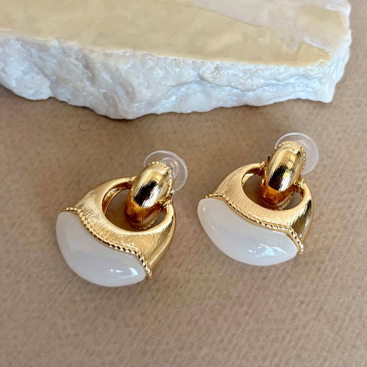 Elvarenne | Gold Plated Earrings