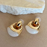 Elvarenne | Gold Plated Earrings