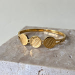 Opal | 21K Gold Plated Bangle