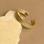 Trevoné | Gold Plated Bangle