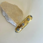 Mother of Pearl 02 | Gold Plated Bangle