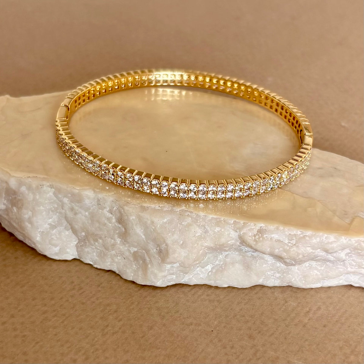Sol | Gold Plated Bangle