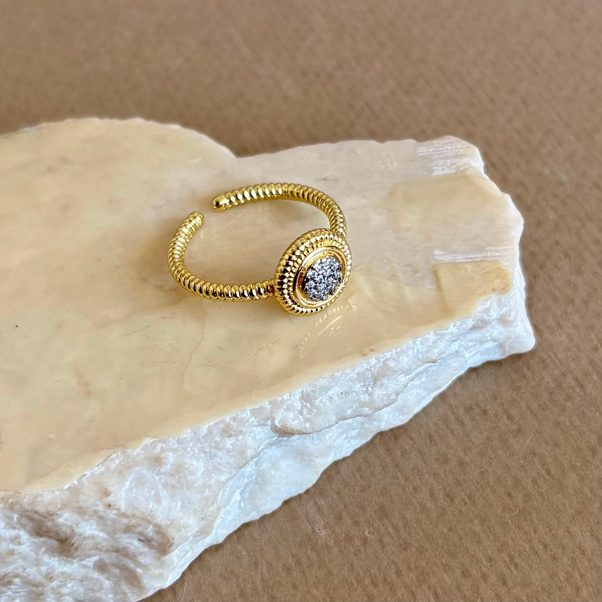 Encira 03 | Gold Plated Ring