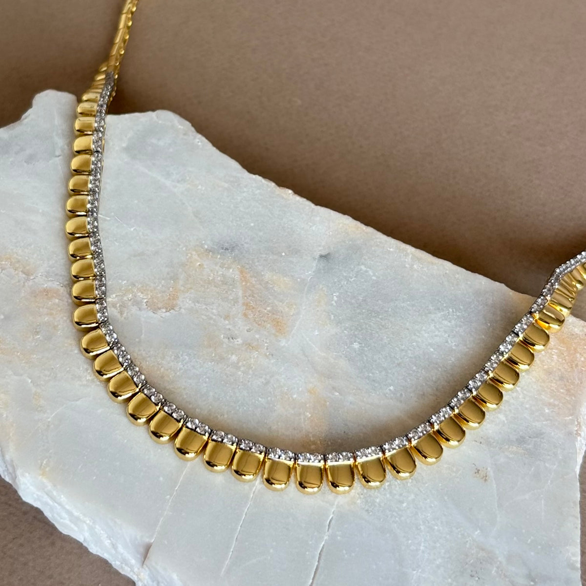 Hedra | Gold Plated Necklace
