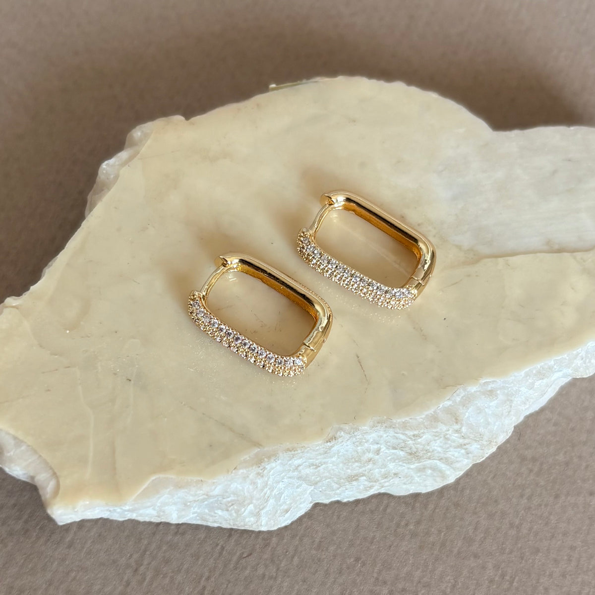 Astrelia | Gold Plated Earrings