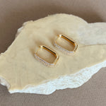 Astrelia | Gold Plated Earrings