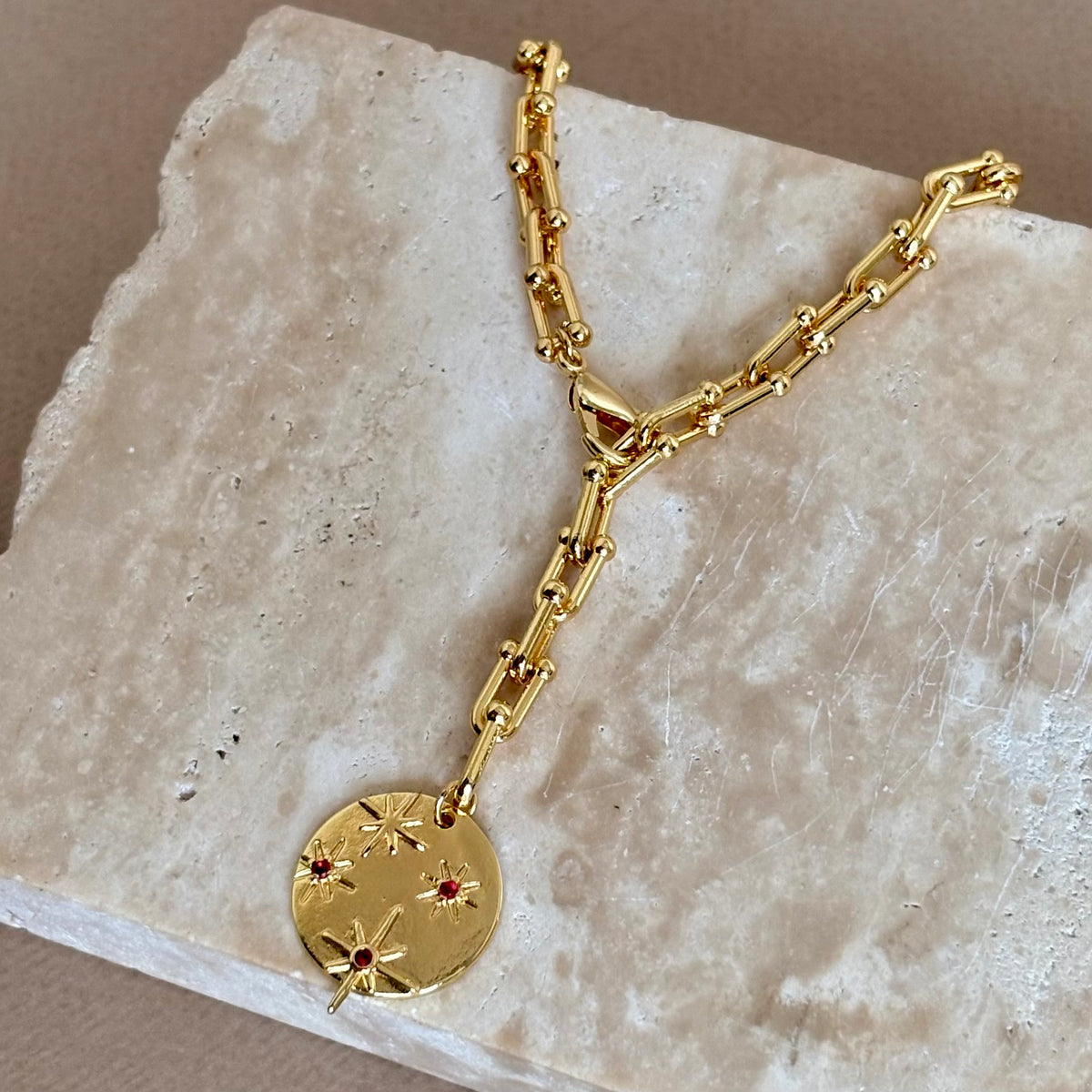 Signature 13 | Gold Plated Necklace