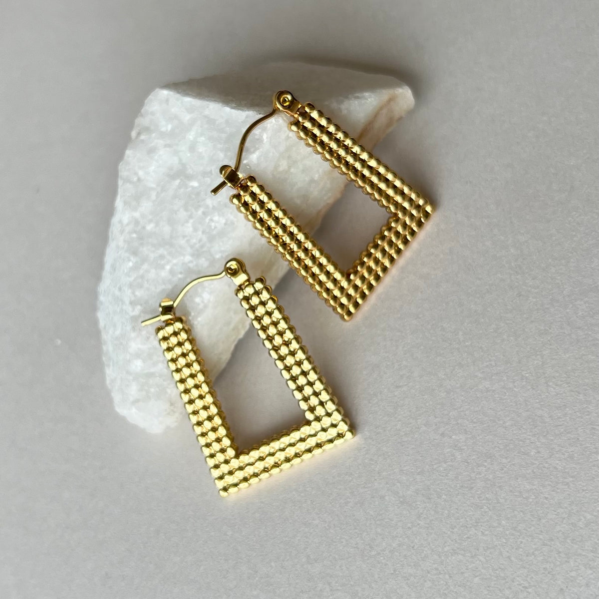 Gia | Gold Plated Earrings