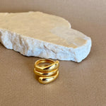 Xyrel | Gold Plated Ring