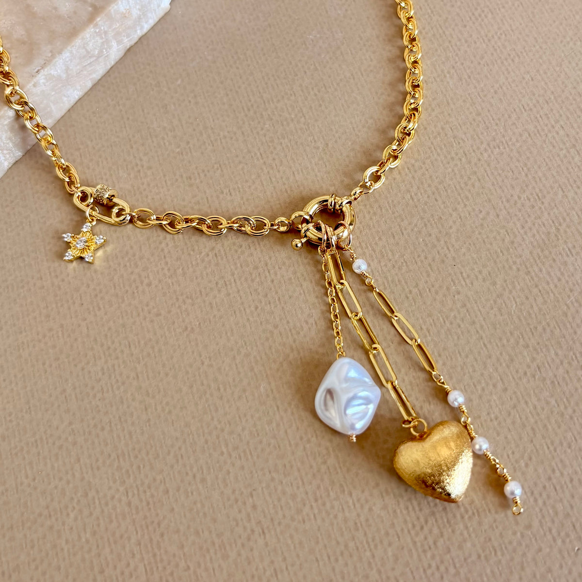 Signature 55 | Gold Plated Necklace