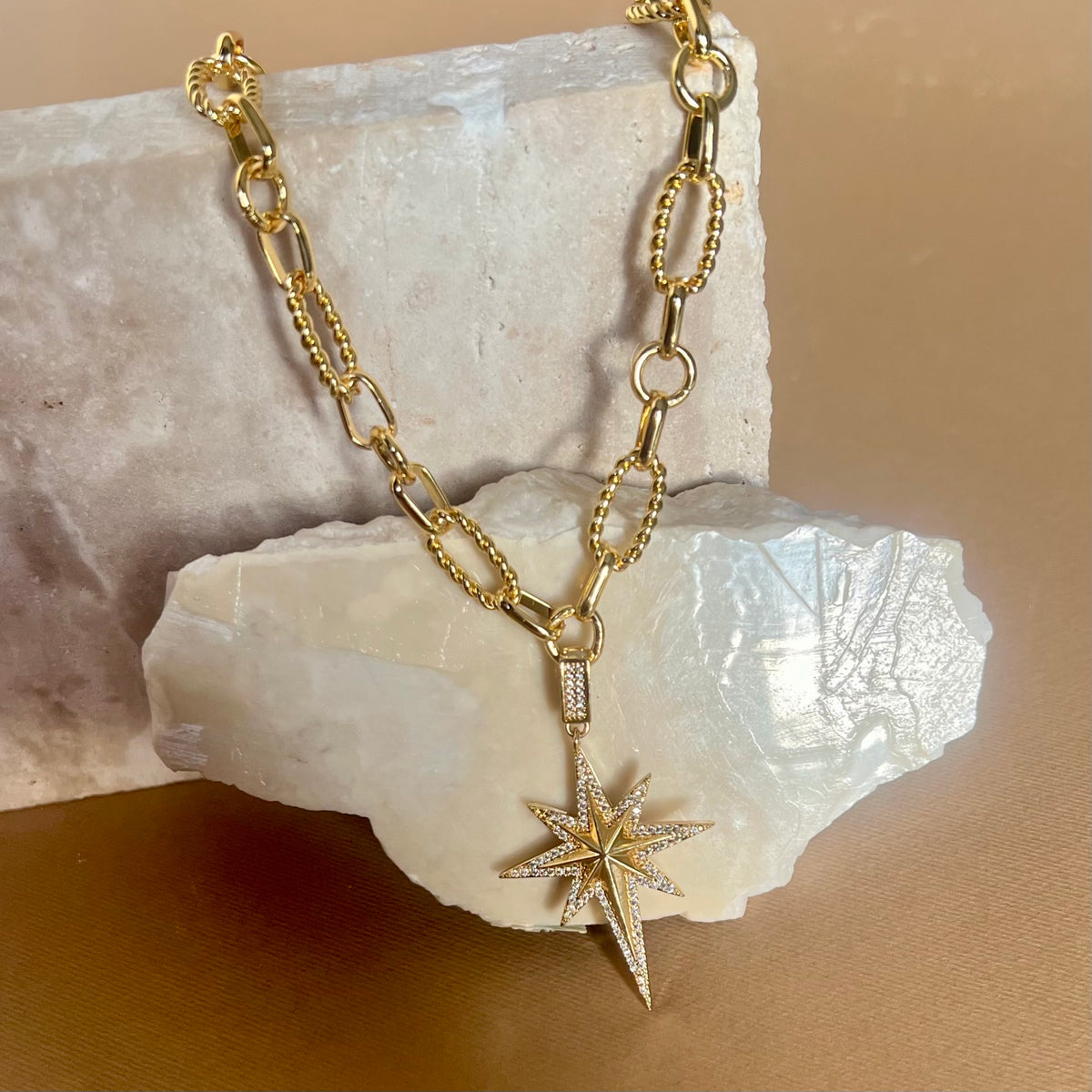 Estrella 09 | Gold Plated Necklace