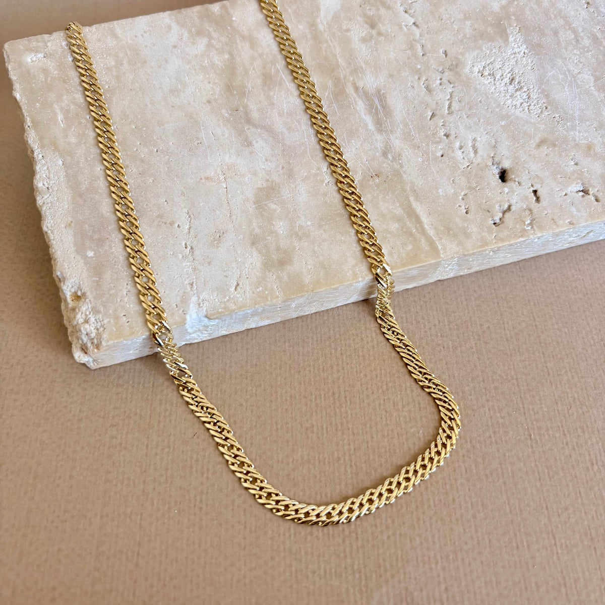 Moderna | Gold Plated Necklace