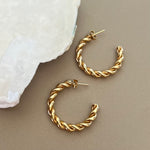 Cirelle | Gold Plated Earrings