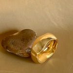 Ondulando 06 | Gold Plated Bangle