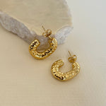 Aquira | Gold Plated Earrings