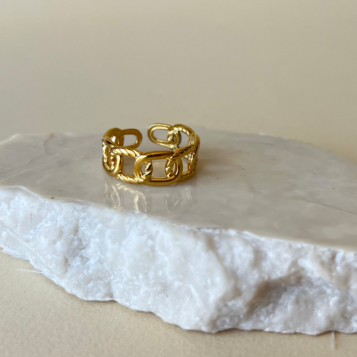 Saige | Gold Plated Ring
