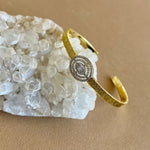 Kiva 02 | Gold Plated Bangle