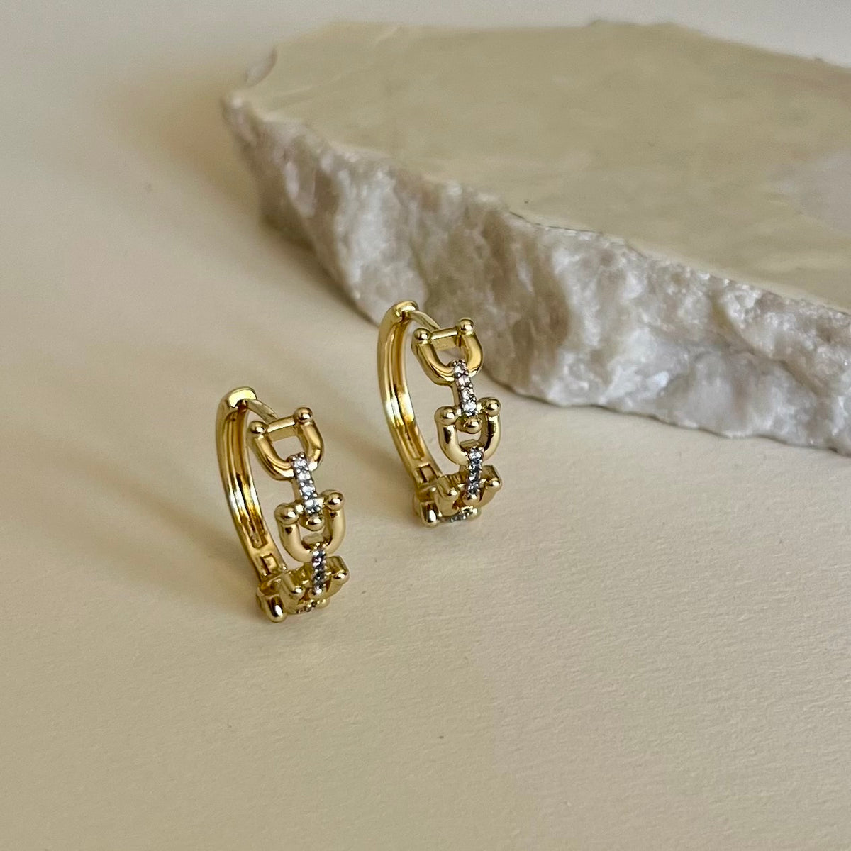 Jitova | Gold Plated Earrings