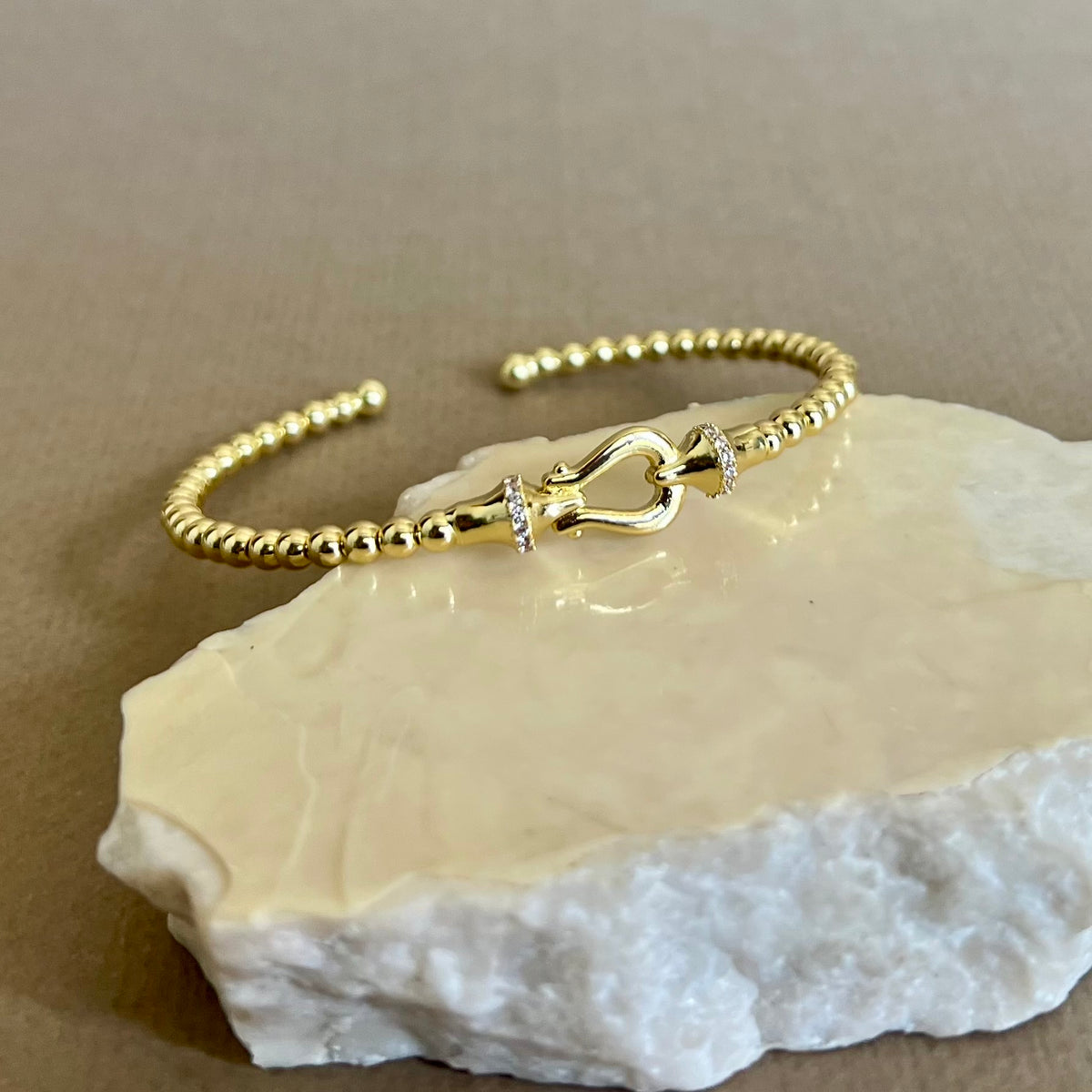 Finch | Gold Plated Bangle