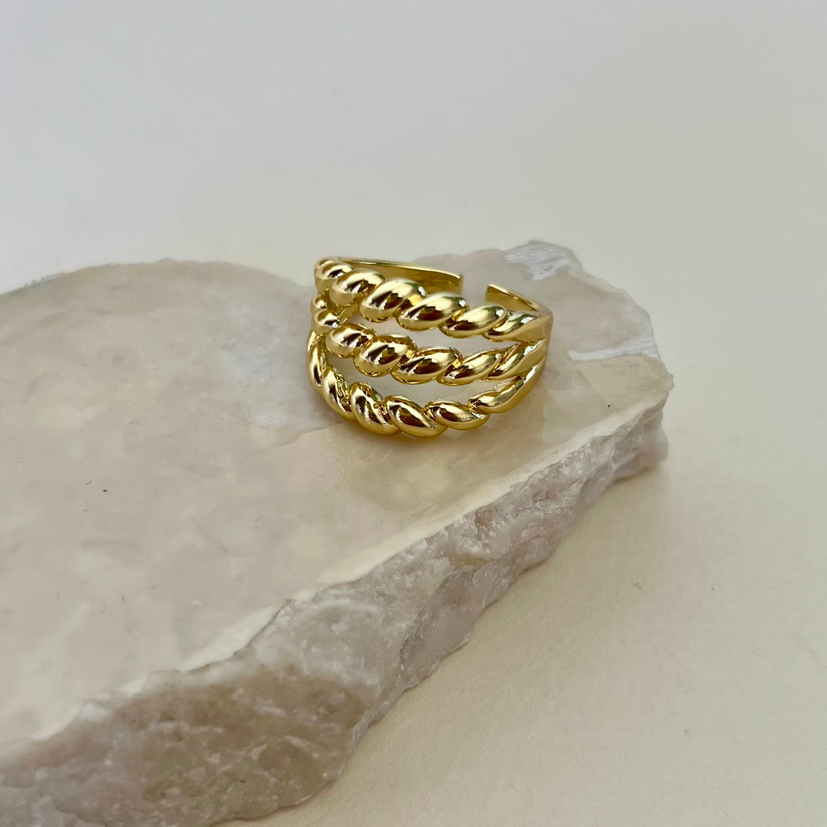 Emirel | Gold Plated Ring