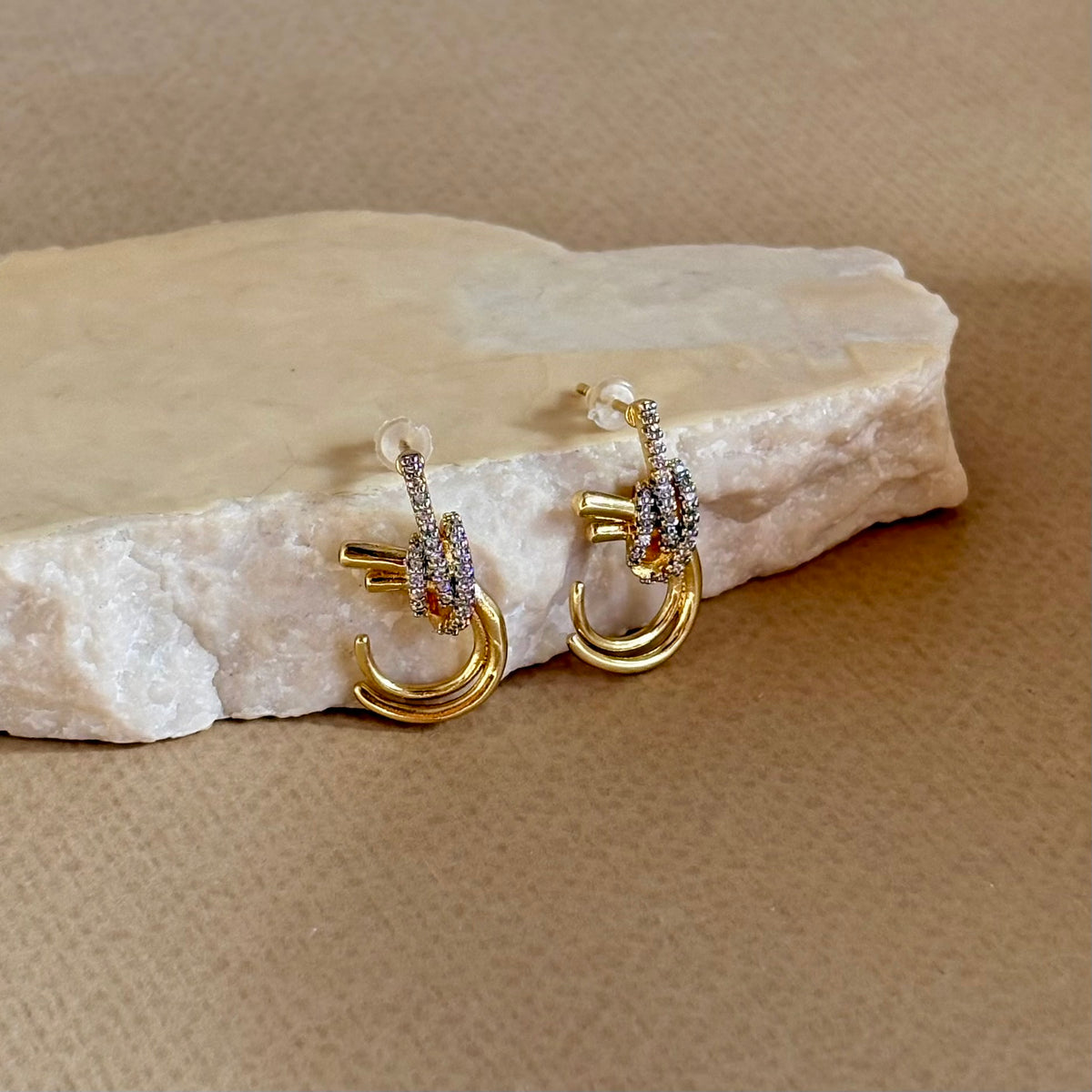 Oryxen | Gold Plated Earrings