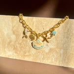 Coastal Bloom | Gold Plated Necklace