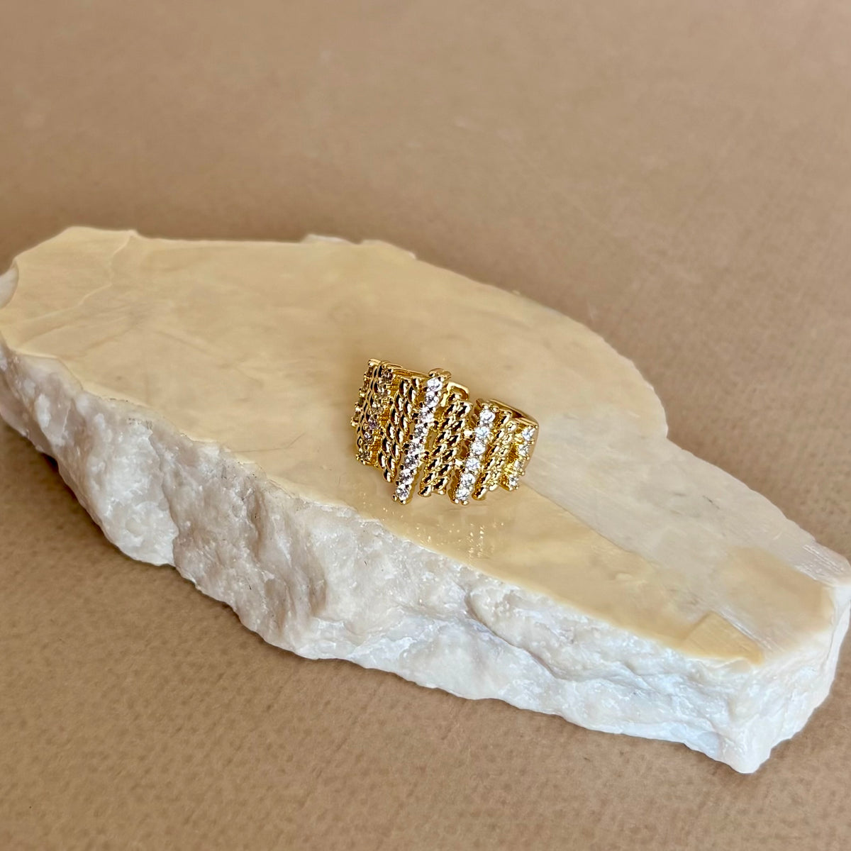 Yemly | Gold Plated Ring