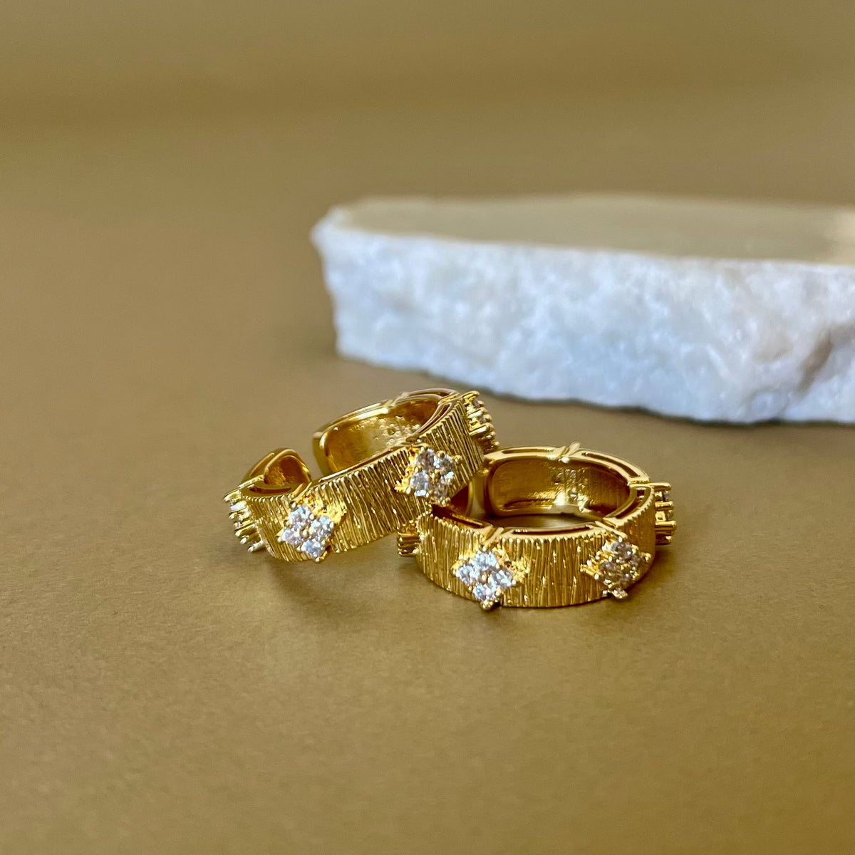 Lumora | Gold Plated Ring