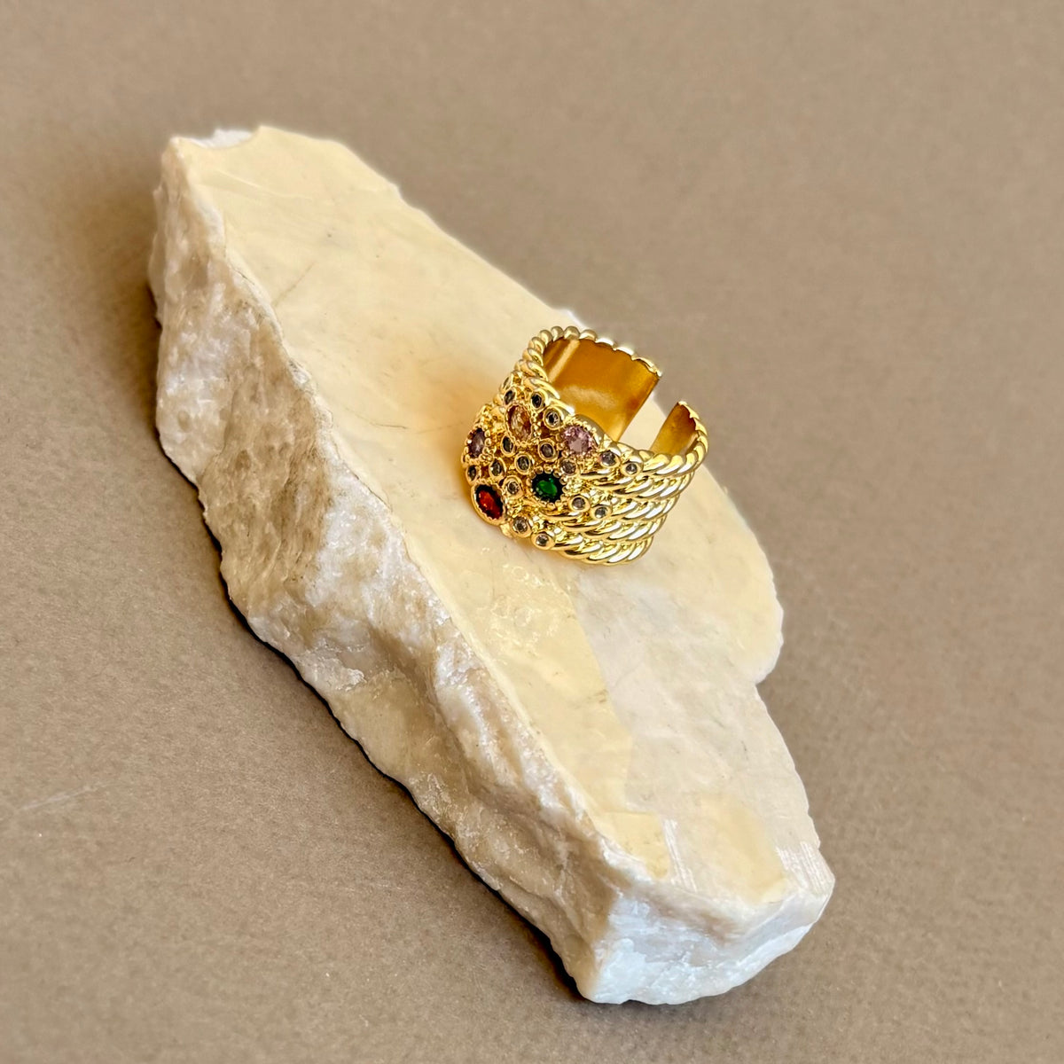 Korvessa 02 | Gold Plated Ring
