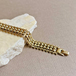Nuvell | Gold Plated Bracelet