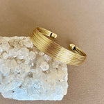Verouna 02 | Gold Plated Bangle