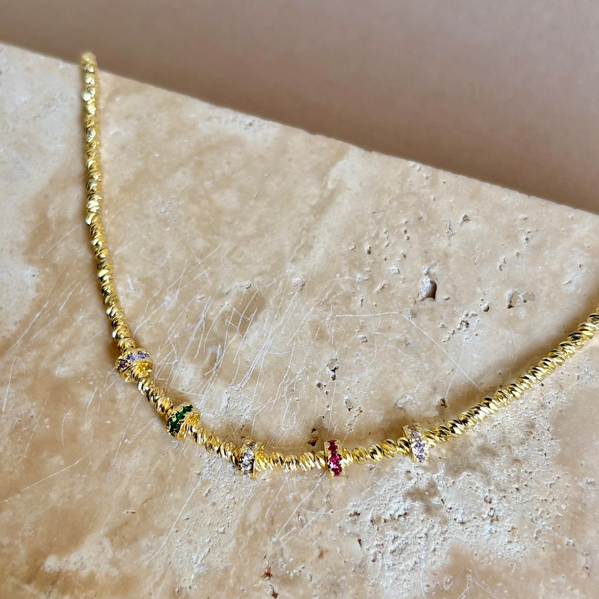 Quenor | Gold Plated Necklace