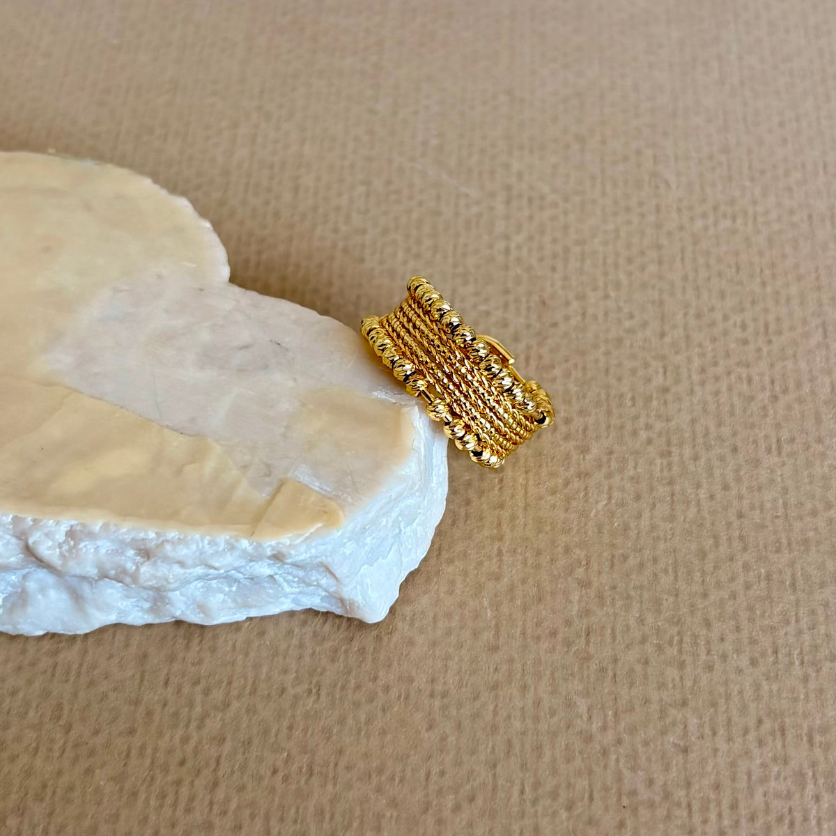 Jorel | Gold Plated Ring